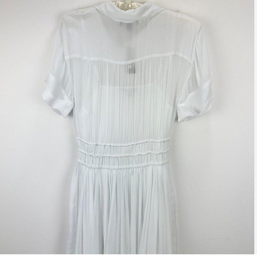 J. Crew White Midi Shirt Dress - Picture 7 of 11